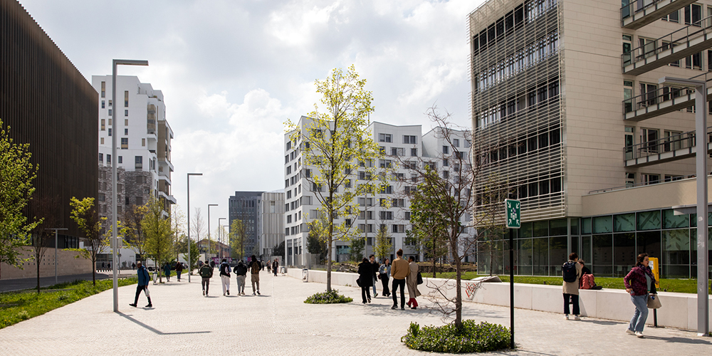 Photo du Campus Condorcet, en 2023