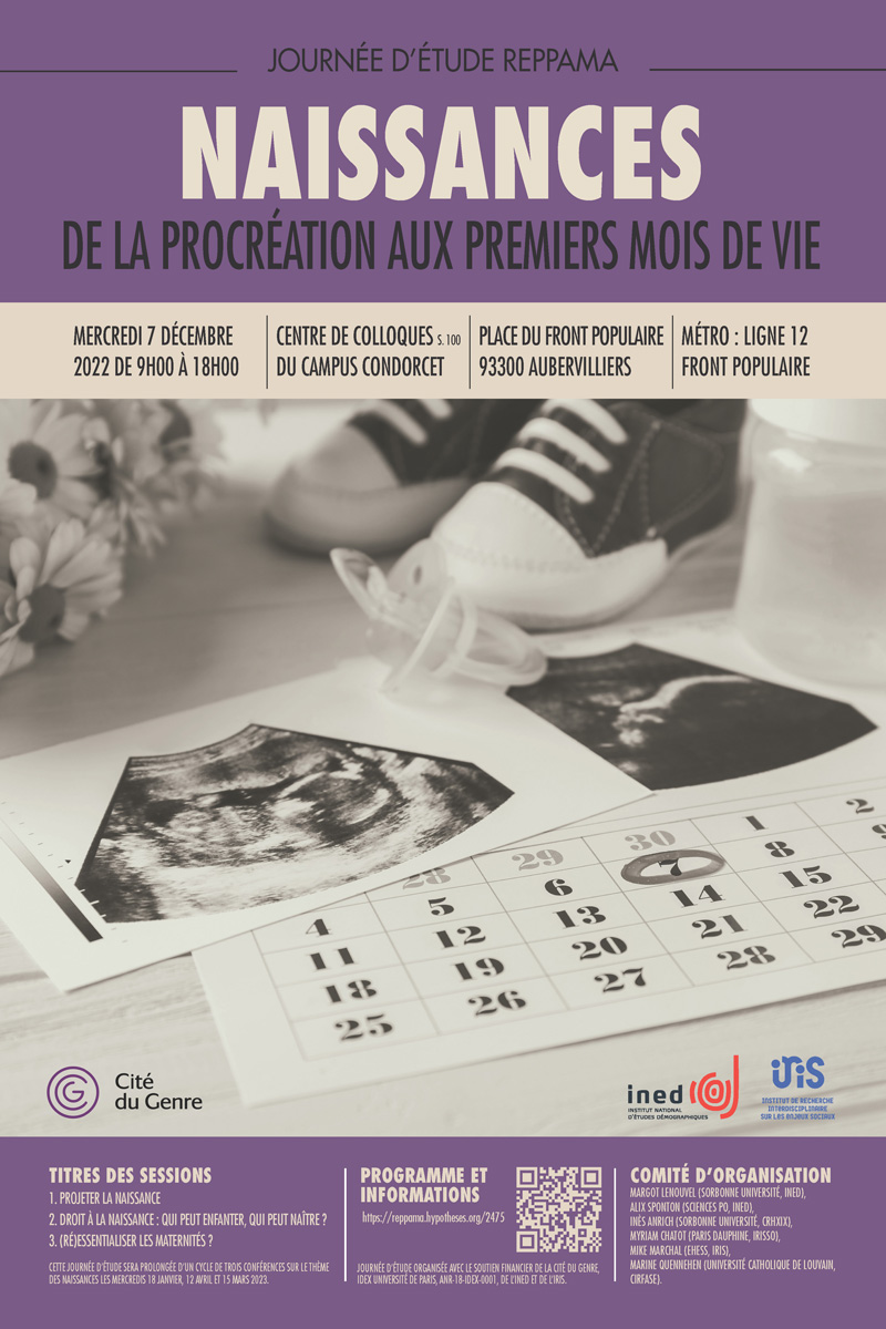 Naissances - de la procréation aux premiers mois de vie