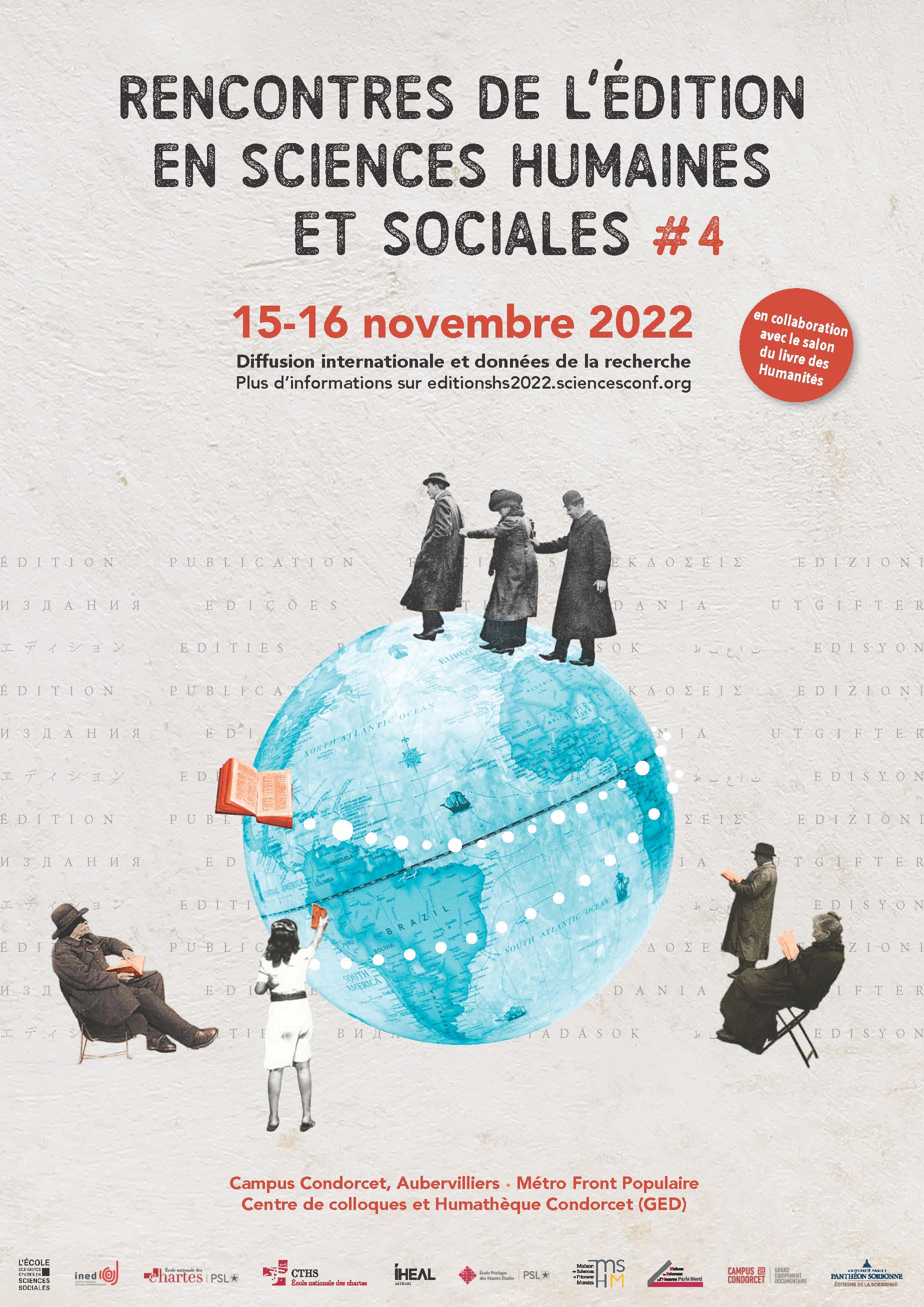 4e Rencontres de l’édition en sciences humaines et sociales